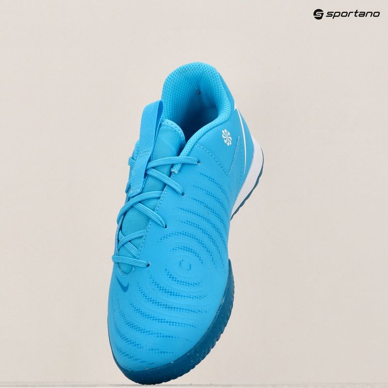 Detská futbalová obuv/kopačky  Nike Phantom GX II Academy IC blue fury/white 9