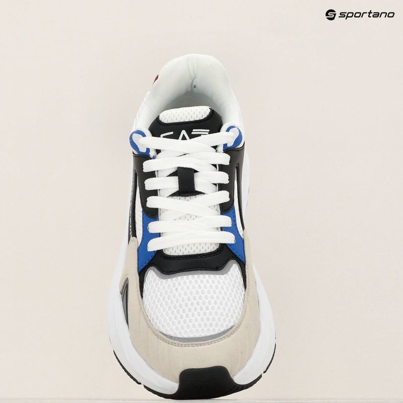 Topánky EA7 Emporio Armani Crusher Sonic Mix white/ black/ lapis blue/ syrah 10