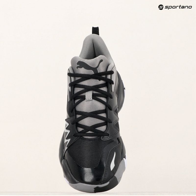 Pánska basketbalová obuv PUMA Genetics puma black/stormy slate 10