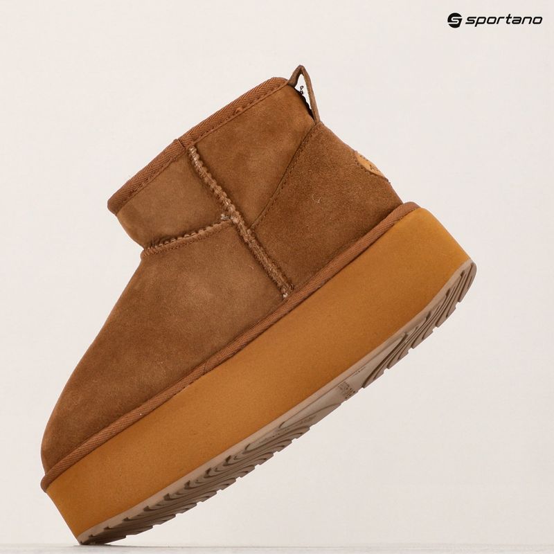 Dámske snehule EMU Australia Stinger Micro Flatform chestnut 15