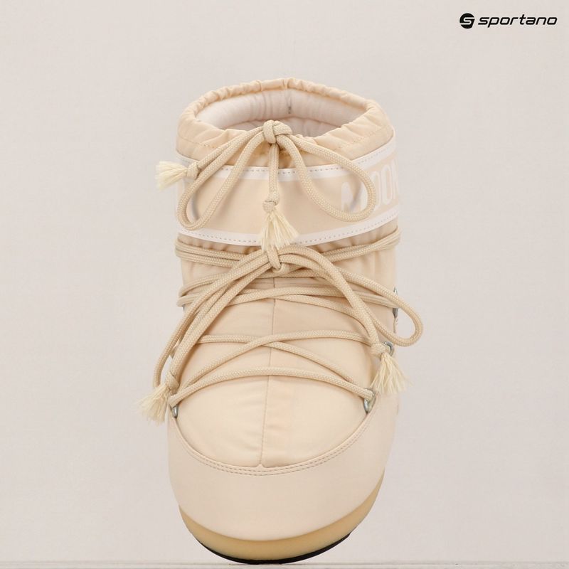 Dámske snehule Moon Boot Icon Low Nylon cream 10