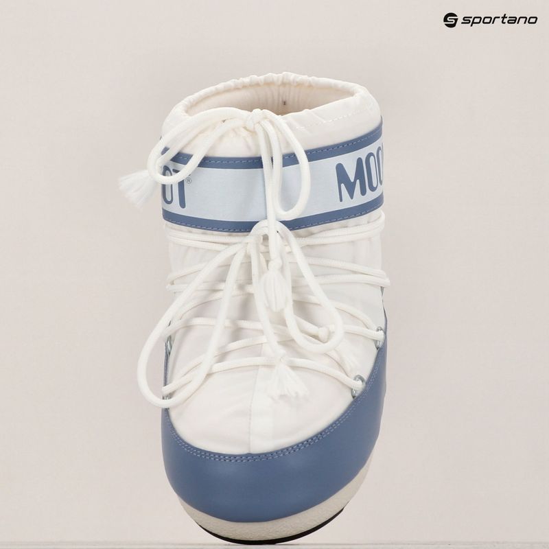 Dámske snehule Moon Boot Icon Low Nylon elephant grey/white 9