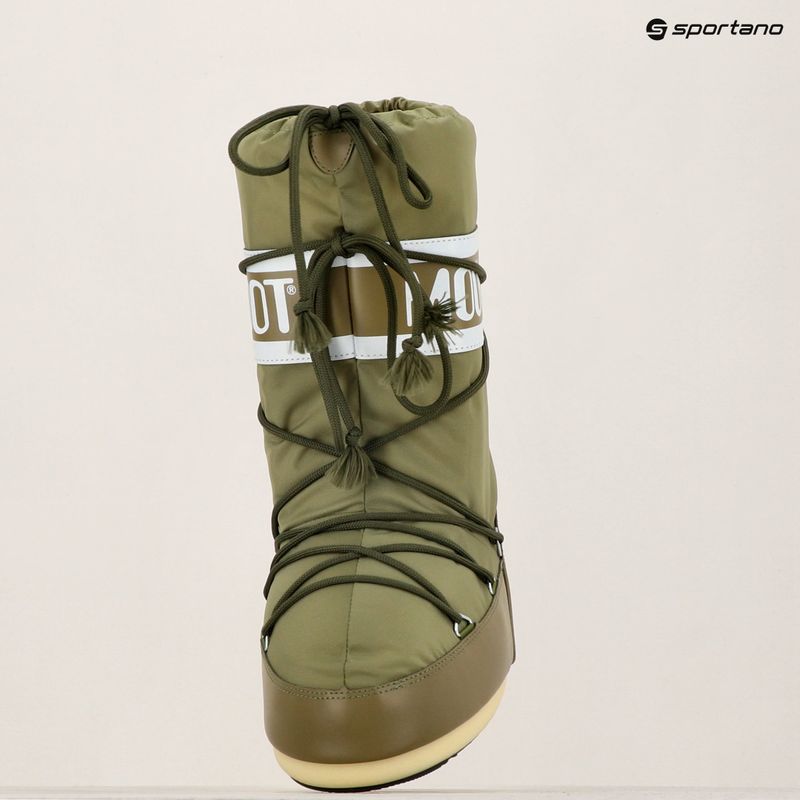 Dámske snehule Moon Boot Icon Nylon khaki 12