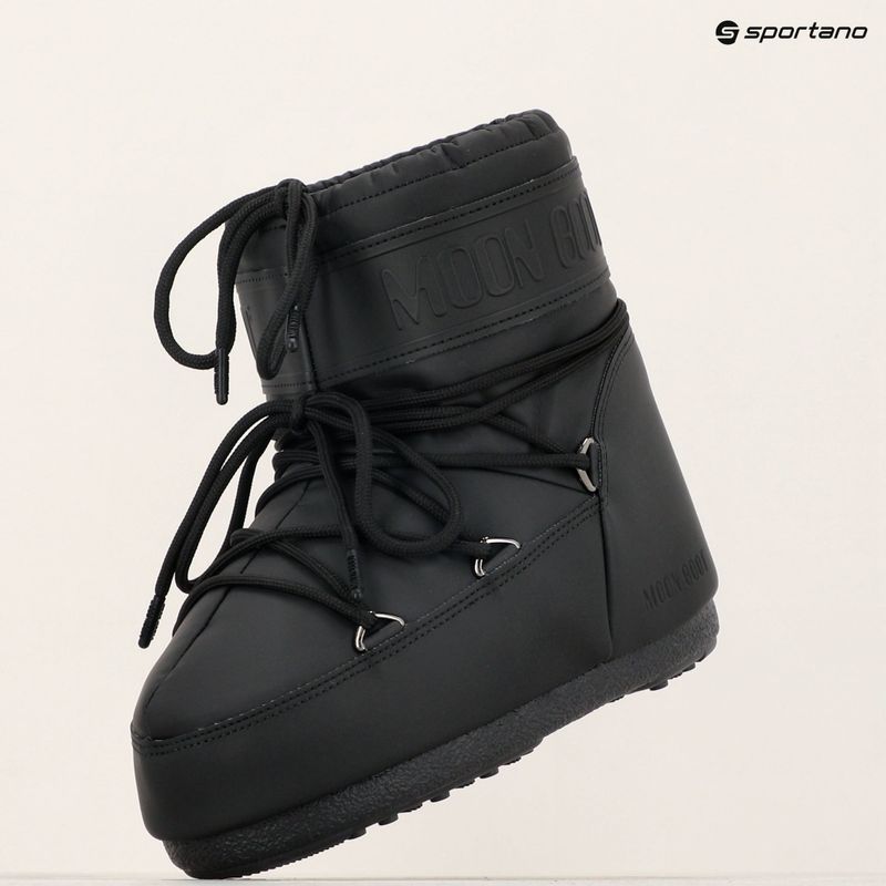 Dámske snehule Moon Boot Icon Low Rubber black 10