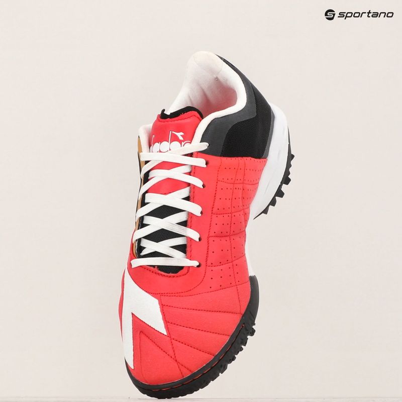 Pánske kopačky Diadora Brasil Sala Elite TF milano red/white/black 9