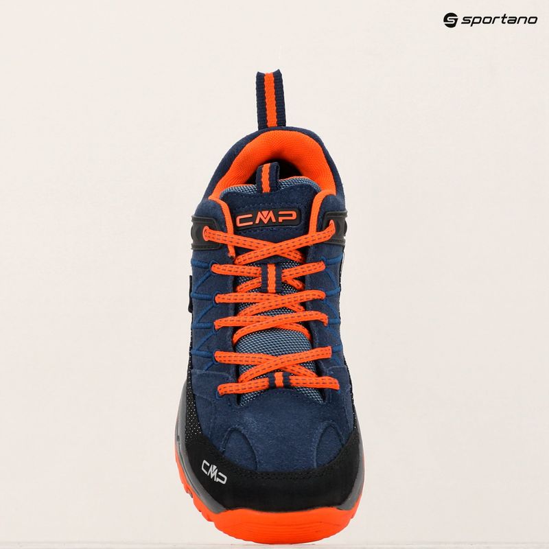 Juniorské topánky CMP Rigel Low Wp b. blue / arancio 9