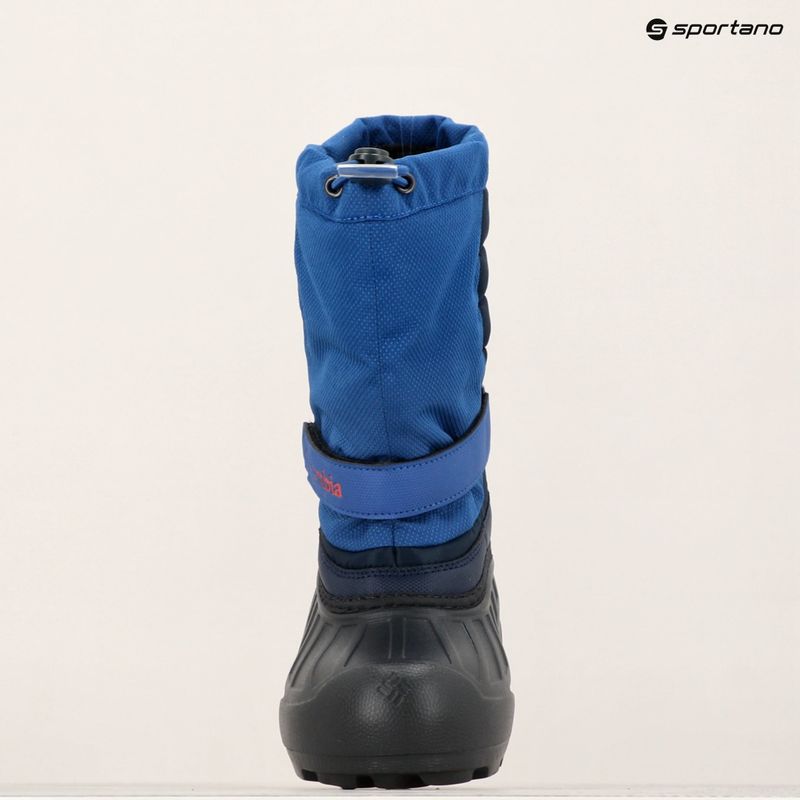 Detské snehule Columbia Youth Powderbug Snowlite mountain blue/ spicy 18