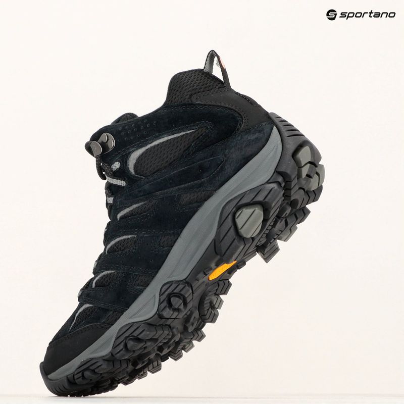 Pánske turistické topánky Merrell Moab 3 Mid Gtx black/grey 14