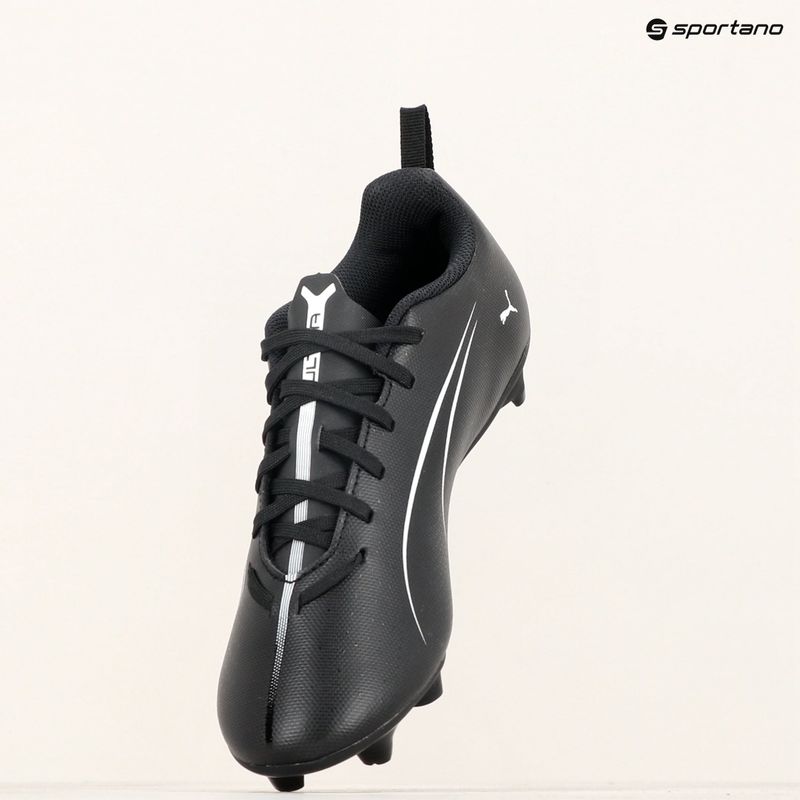 Detská futbalová obuv PUMA Ultra 5 Play FG/AG Jr puma black/puma white 16
