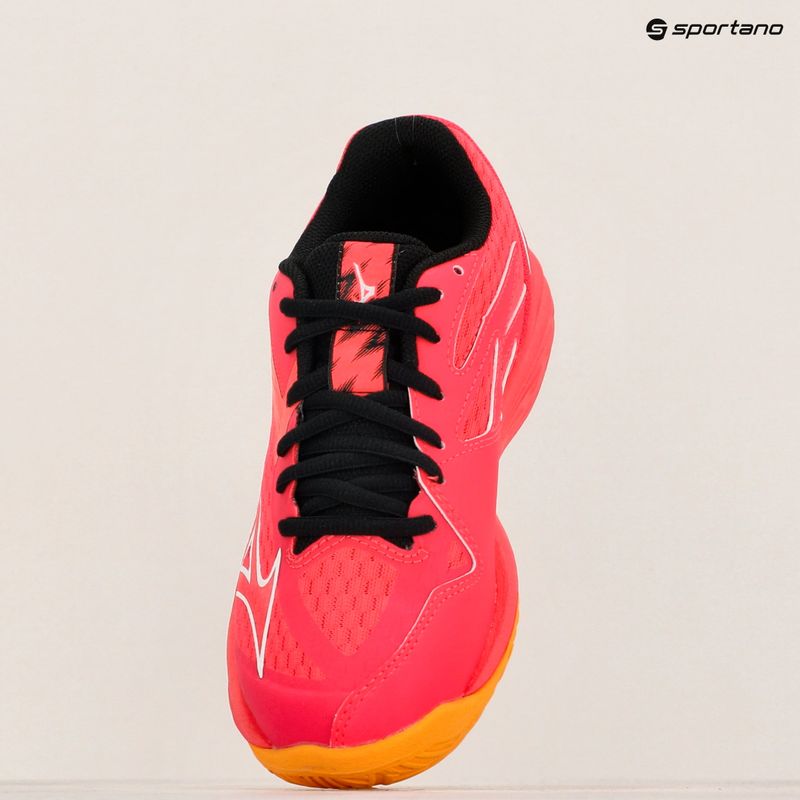 Detská volejbalová obuv Mizuno Lightning Star Z7 radiant red/white/carrot curl 15