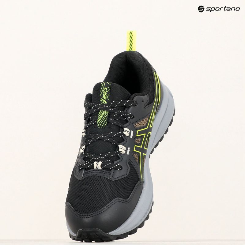 Pánska bežecká obuvASICS Trail Scout 3 black/safety yellow 8