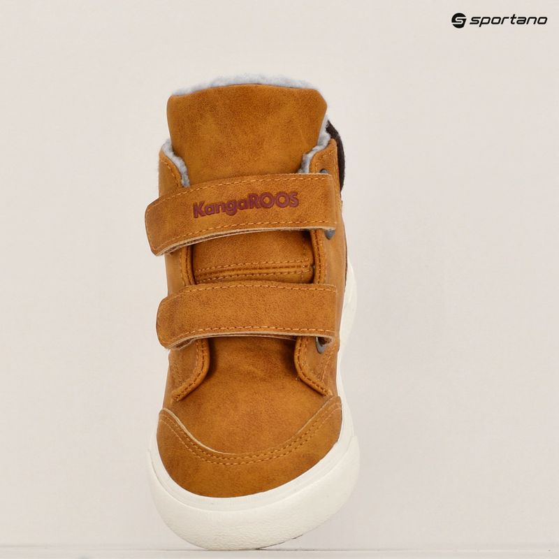 Detská obuv KangaROOS KaVu Primo V tan yellow / rouge 11