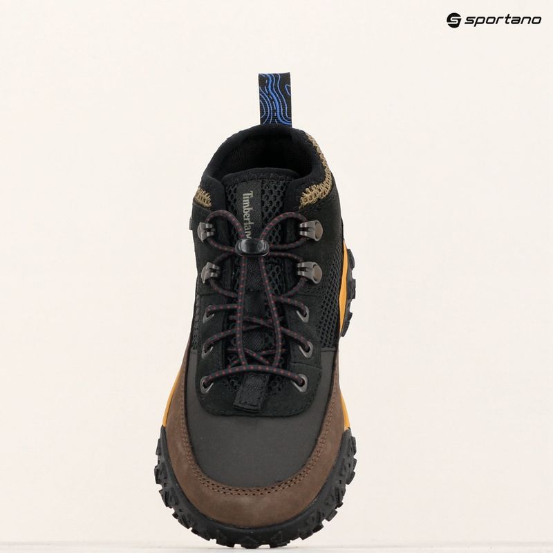 Detská obuv Timberland Greenstride Motion 6 Low Lace black nubuck/brown 17