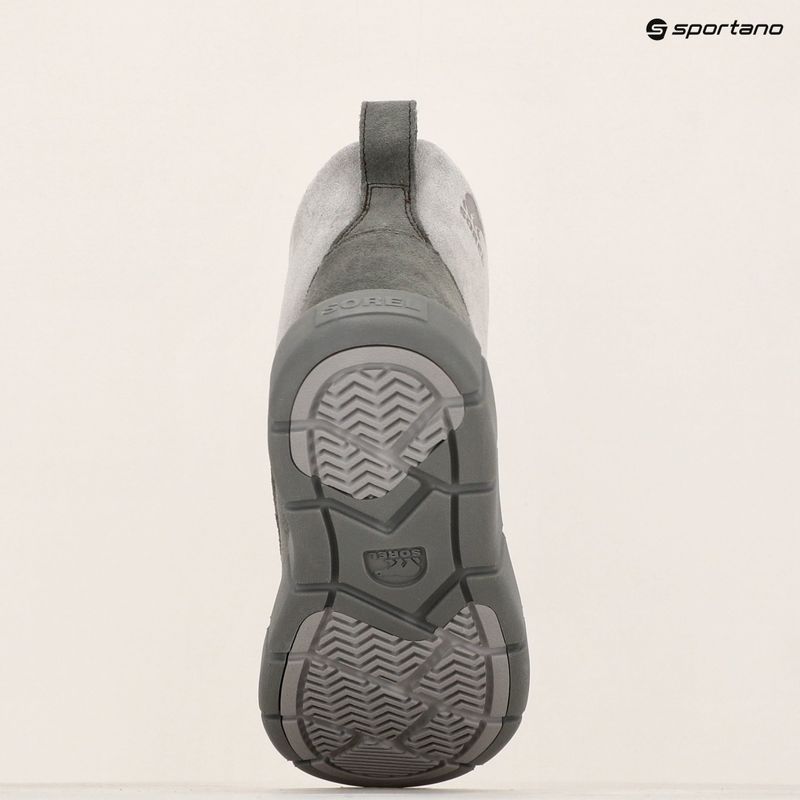 Detské snehule Sorel Youth Sorel Explorer III Slip-On WP chrome grey/quarry 16