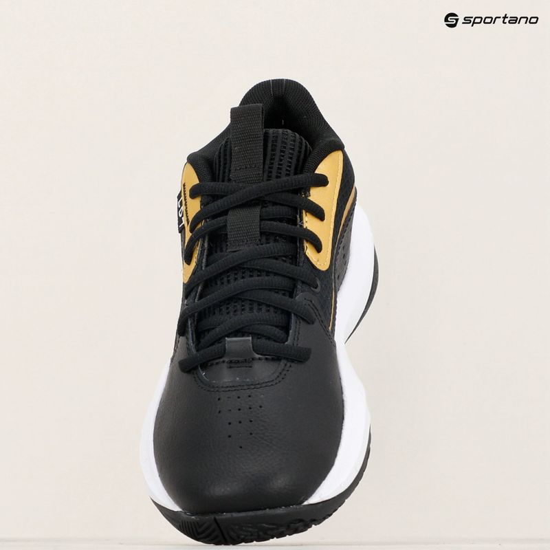 Detská basketbalová obuv Under Armour GS Lockdown 7 black/black/metallic gold 9