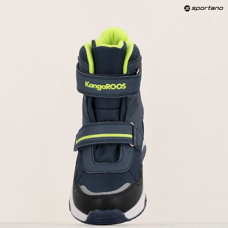 Juniorské snehule KangaROOS K-MJ Camp V RTX dk navy / lime 16