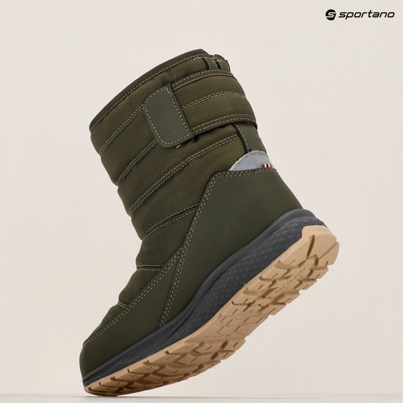 Detské snehule Viking Footwear Equip Warm Waterproof 1V Pull On olive 10
