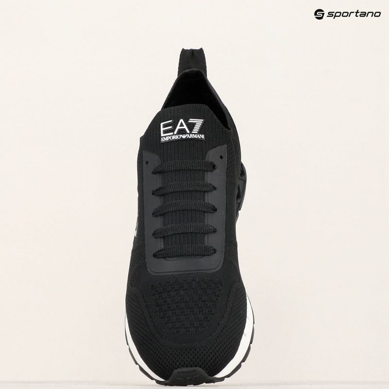 Topánky EA7 Emporio Armani Black & White Legacy Knit black/white 16