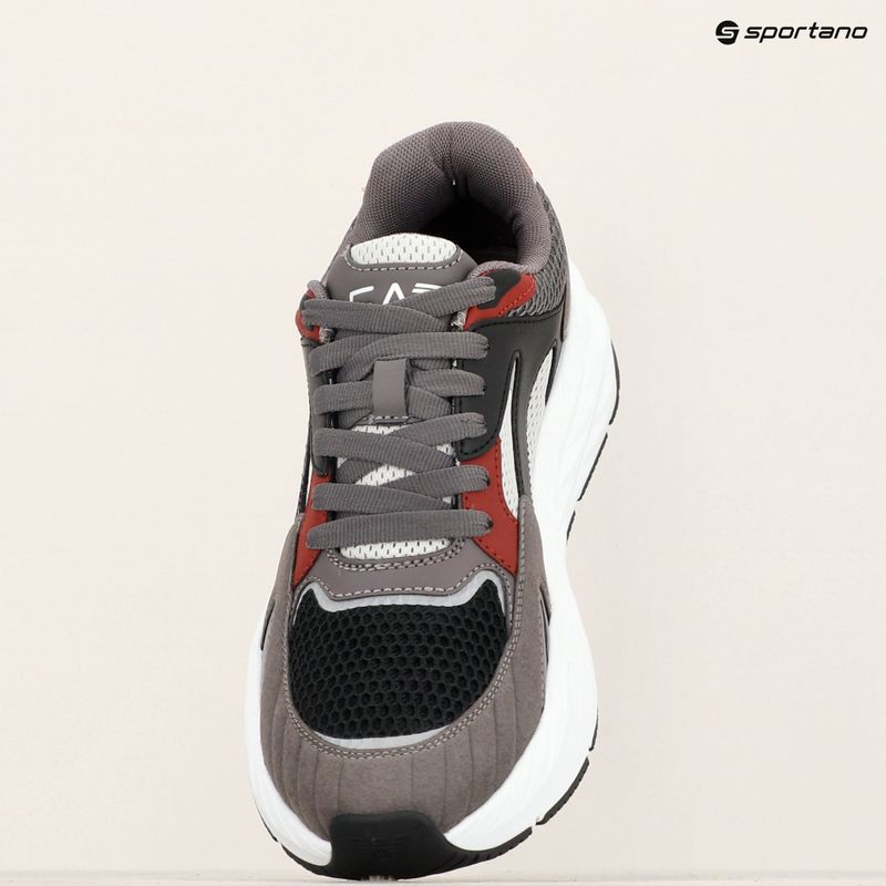Topánky EA7 Emporio Armani Crusher Sonic Mix vulcanic glass/ black/ antartic 10