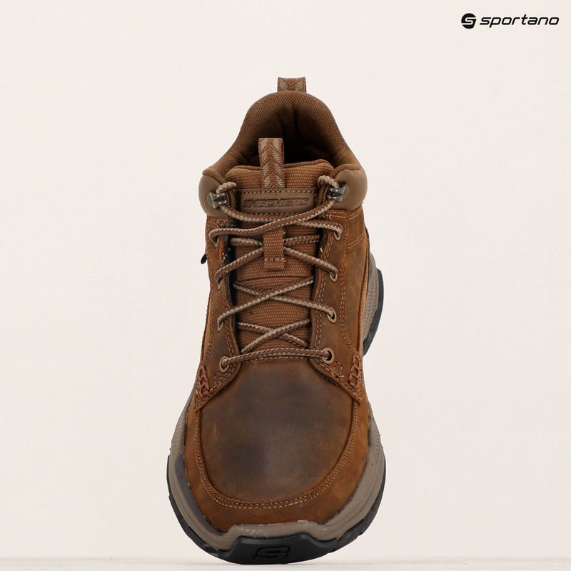 Pánska obuv SKECHERS Respected Boswell dark brown 14