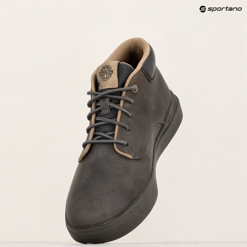 Pánska obuv Timberland Seneca Bay Mid medium grey full grain 9