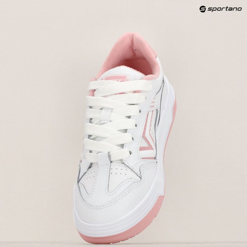 Topánky Vans Upland leather white/pink 10