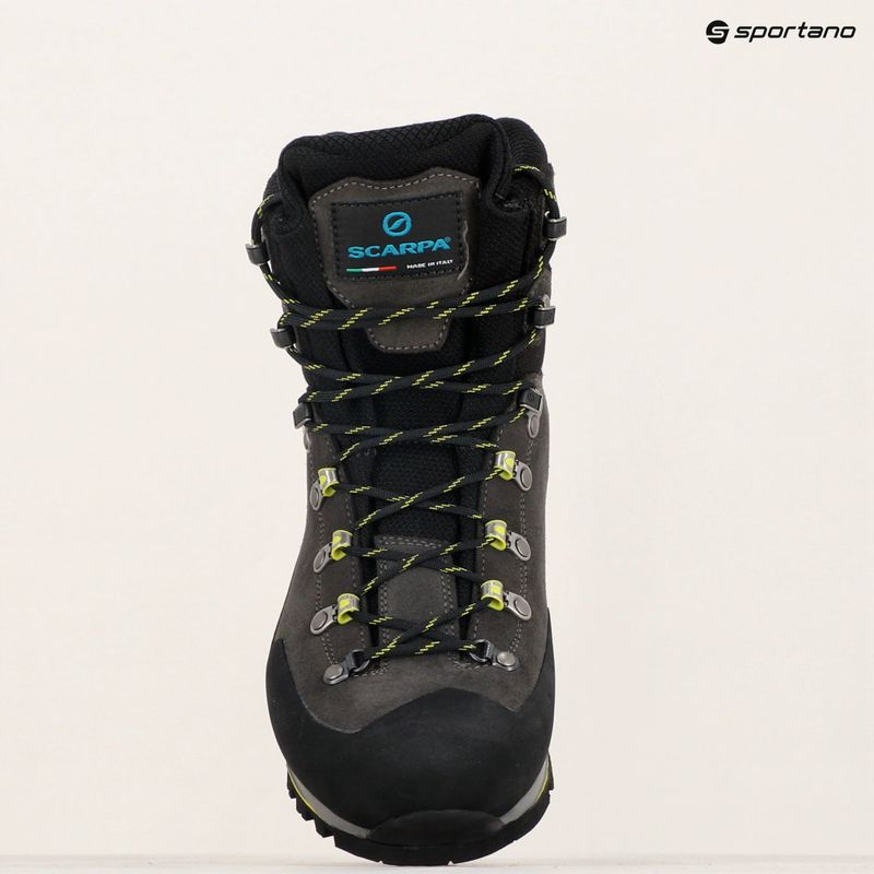 Pánske vysokohorské topánky SCARPA Manta Tech GTX shark/lime 9