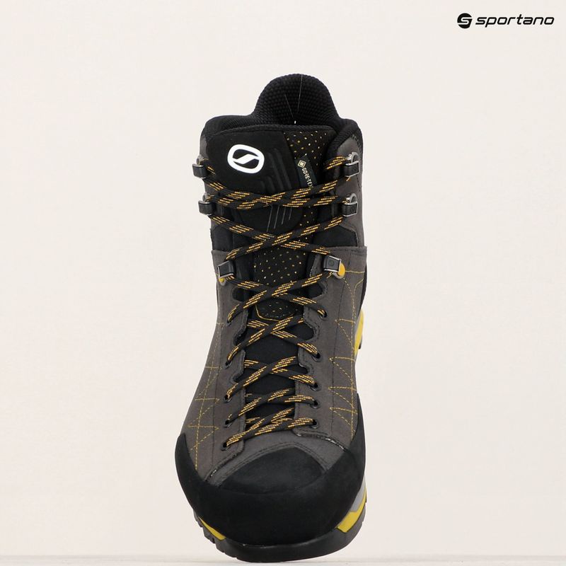 Pánska trekingová obuv SCARPA Zodiac TRK GTX anthracite/sulphur 9