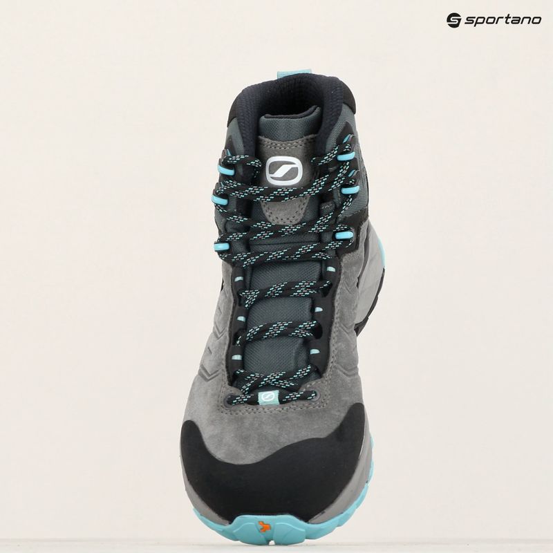 Dámske trekové topánky SCARPA Rush TRK GTX midgray/aqua 18