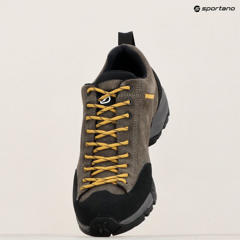 Pánska turistická obuv SCARPA Mojito Trail GTX titanium/mustard 15