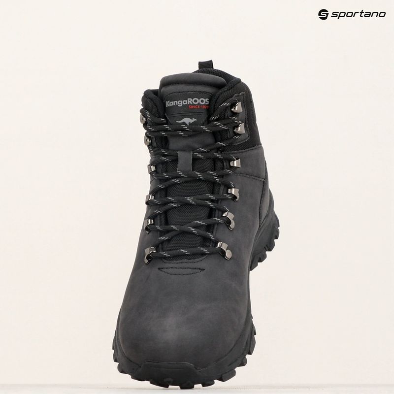 Pánske snehule KangaROOS K-MS Capt RTX jet black / mono 11