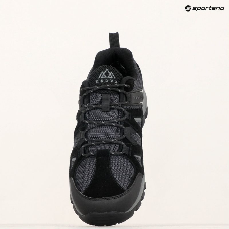 Pánske trekingové topánky KADVA Traver Low WaterProof čierne 19