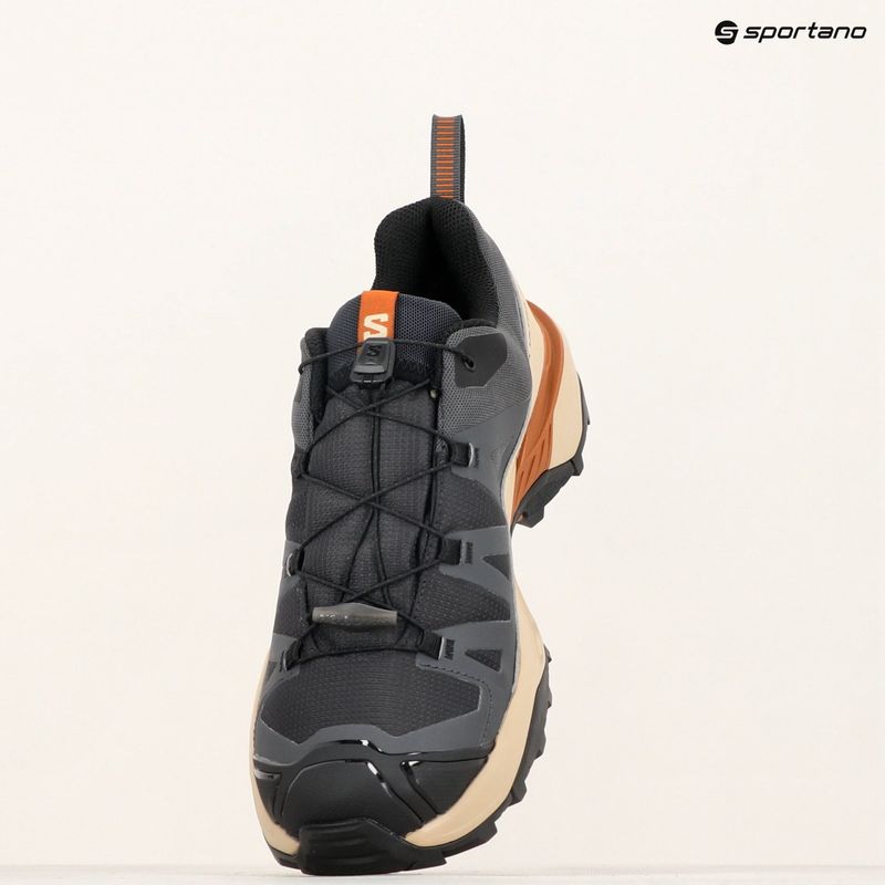 Pánska treková obuv Salomon X Ultra 360 GTX phantom/safari/ caramel cafe 9