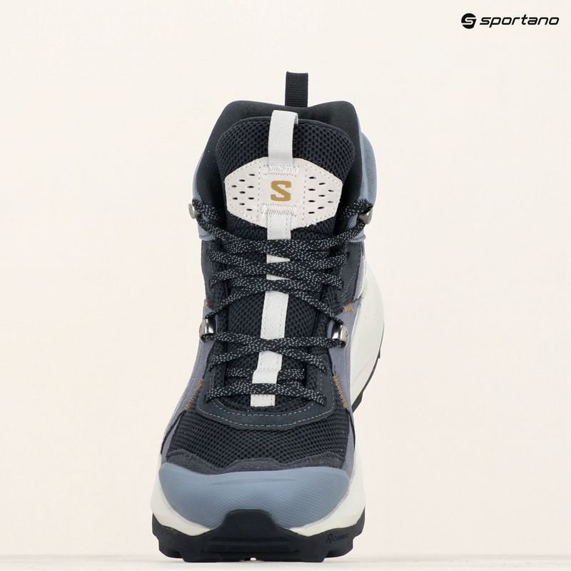Pánska turistická obuv Salomon Elixir Mid GTX dark navy/grisaille/gray violet 9