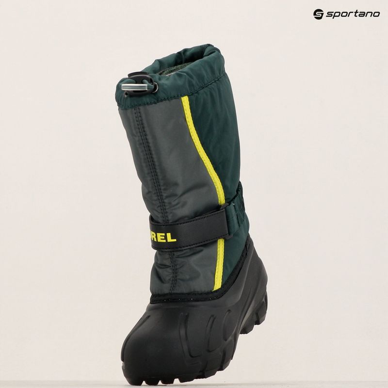 Detské snehule  Sorel Youth Flurry spruce/grill 15