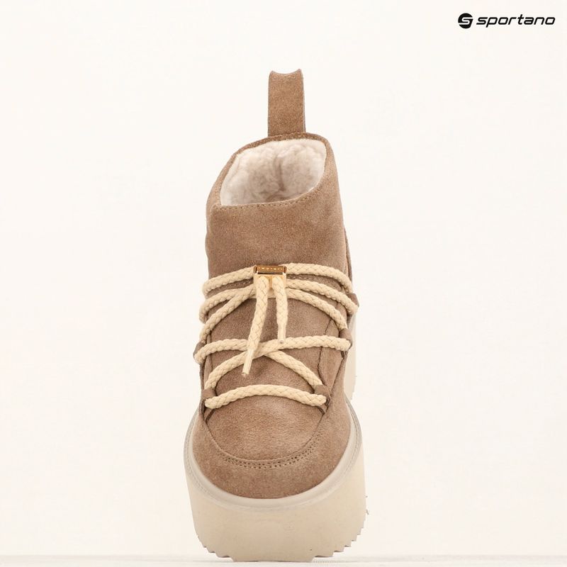 Dámske snehule INUIKII Classic Low Platform beige 13