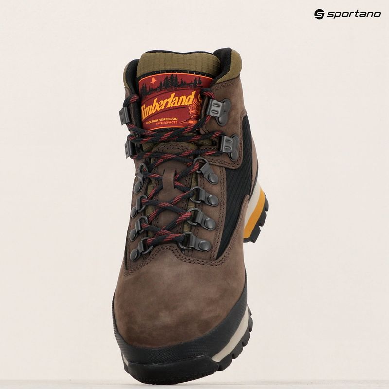 Pánska obuv Timberland Euro Hiker Mid dark brown nubuck 17