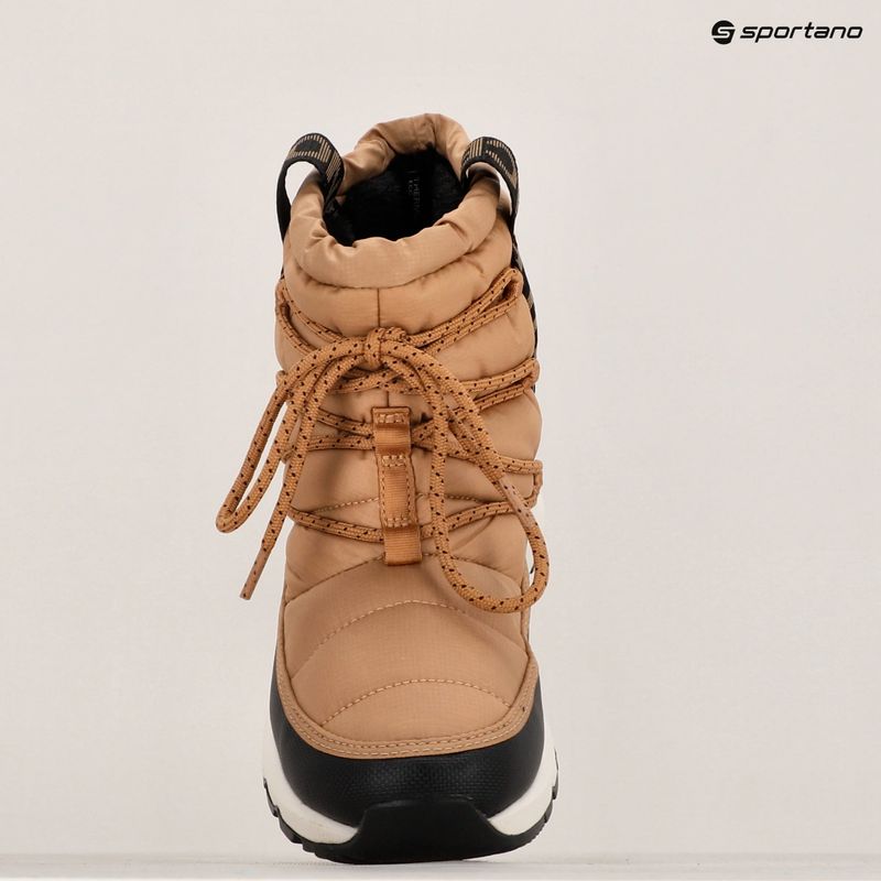 Dámske snehové topánky The North Face Thermoball Lace Up WP almond butter / black 15