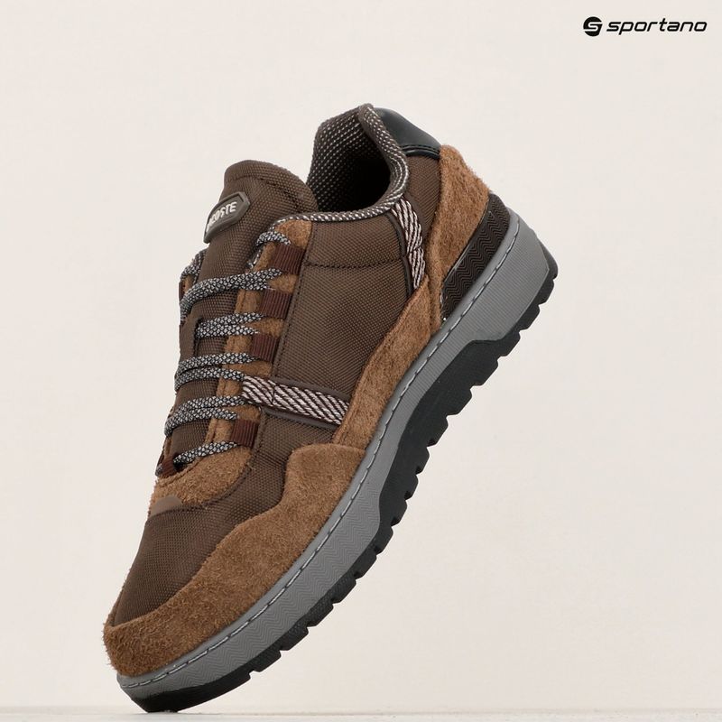 Pánska obuv Lacoste T-Clip Winter Outdoor brown/dark gray 15