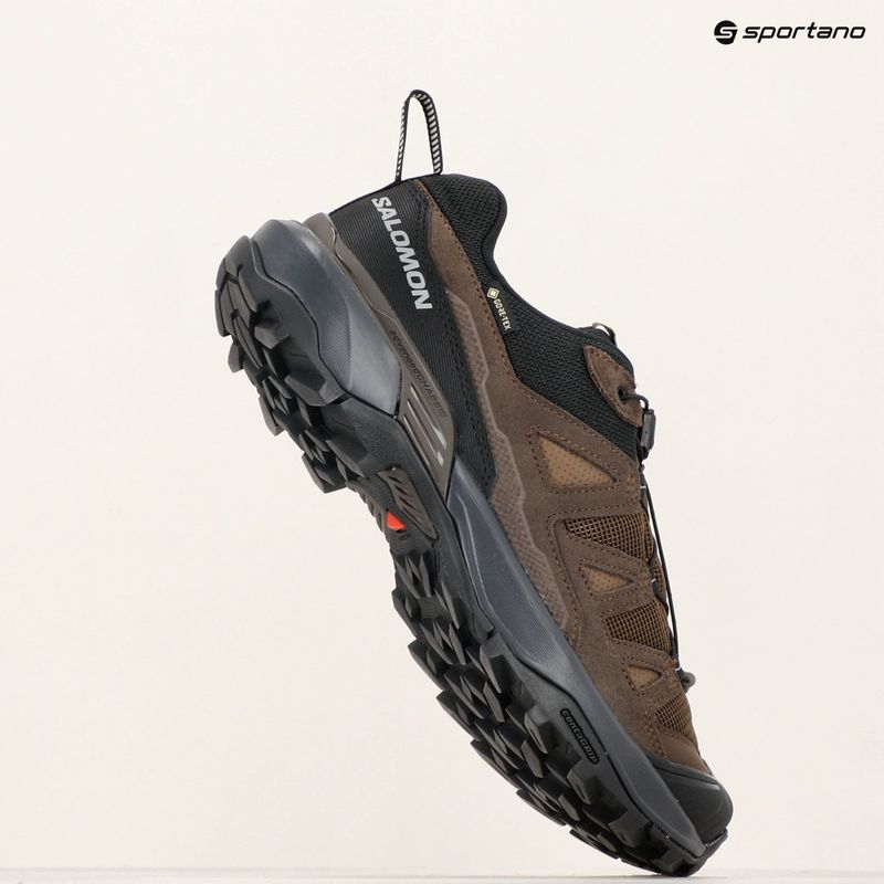 Pánska treková obuv Salomon X ULTRA 360 LTR GTX dark earth/delicioso/ sharkskin 20