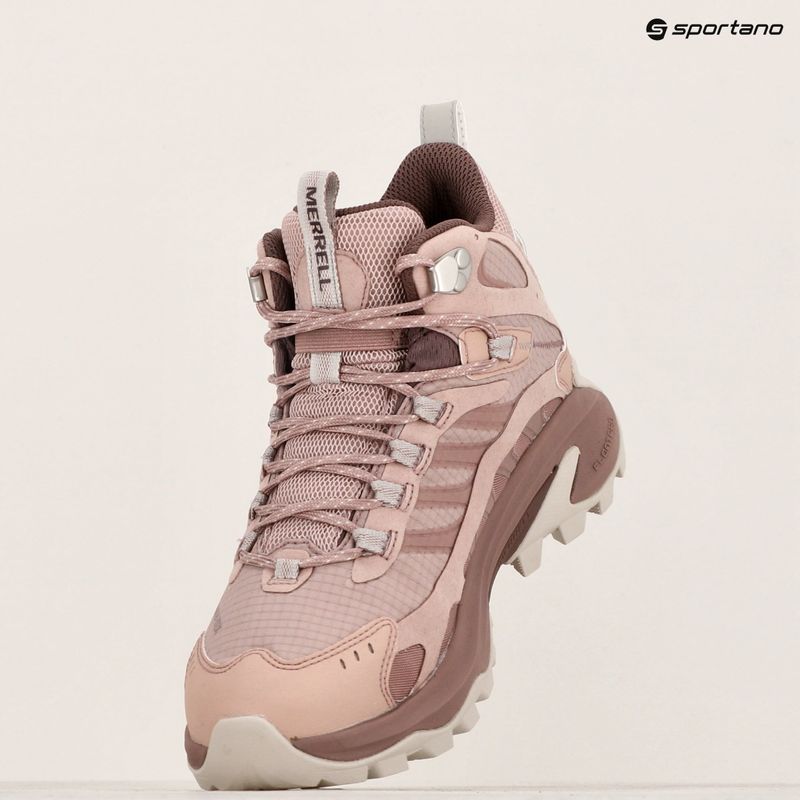 Dámske turistické topánky Merrell Moab Speed 2 Mid Gtx adobe rose 11