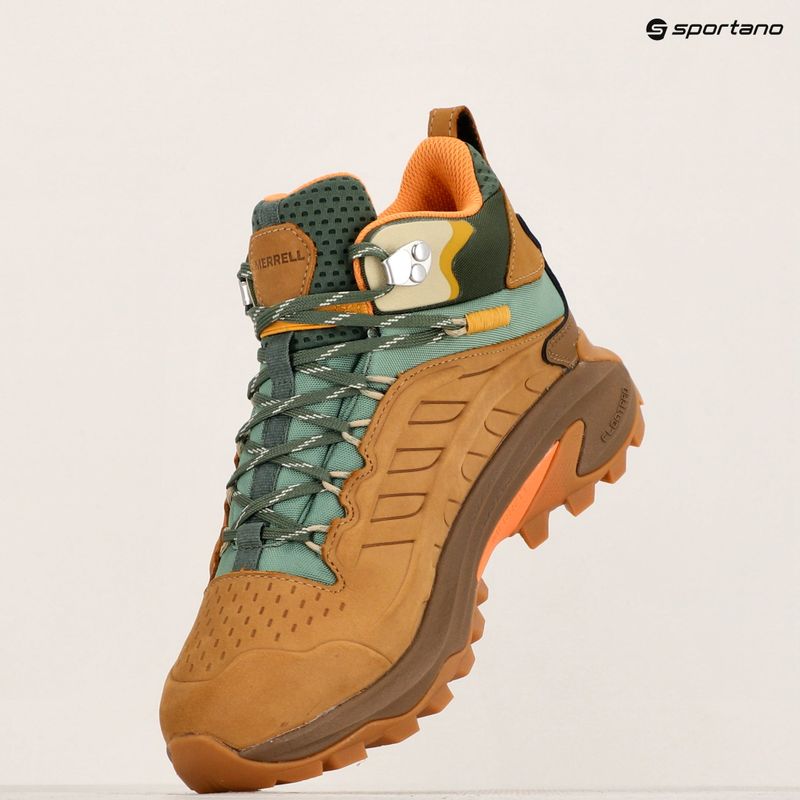 Dámske turistické topánky Merrell Moab Speed 2 Ltr Mid Wp tan 15