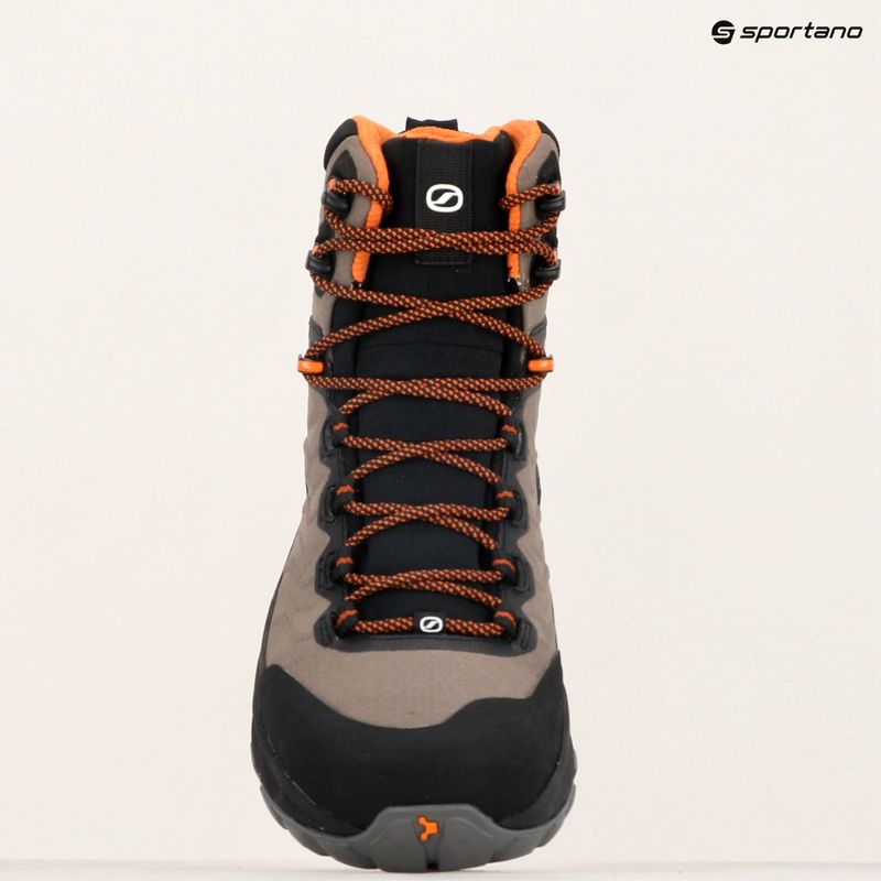 Pánske trekové topánky SCARPA Rush TRK LT GTX mud/burnt orange 9