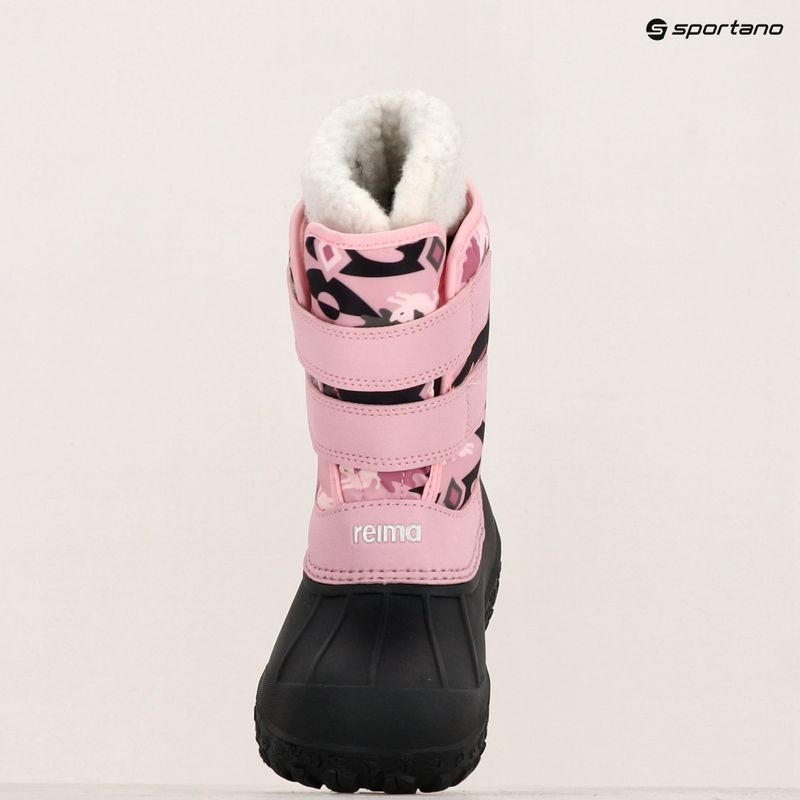 Detské snehule Reima Konkari grey pink 11