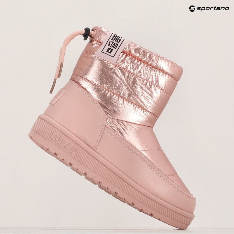 Detské snehové topánky BIG STAR KK374219 ružové 15