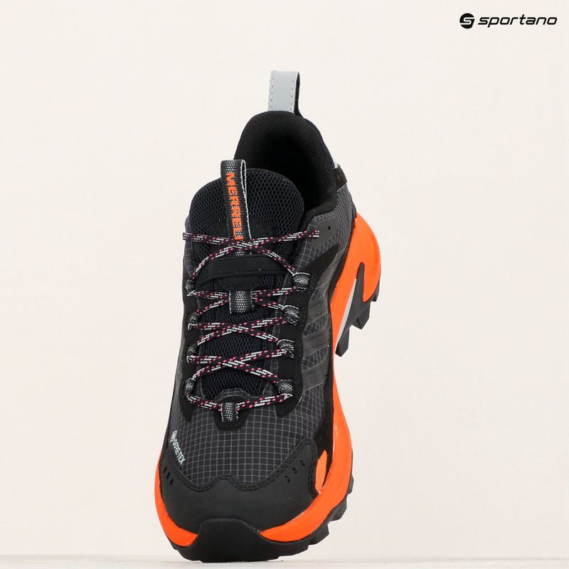 Pánske turistické topánky Merrell Moab Speed 2 Gtx black/orange 13