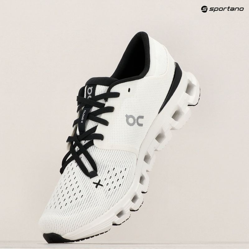 Pánska bežecká obuv On Cloud X 4 ivory/black 16