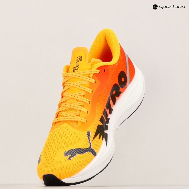 Pánska bežecká obuv PUMA Velocity Nitro 3 Fade sun stream/sunset glow/white 18