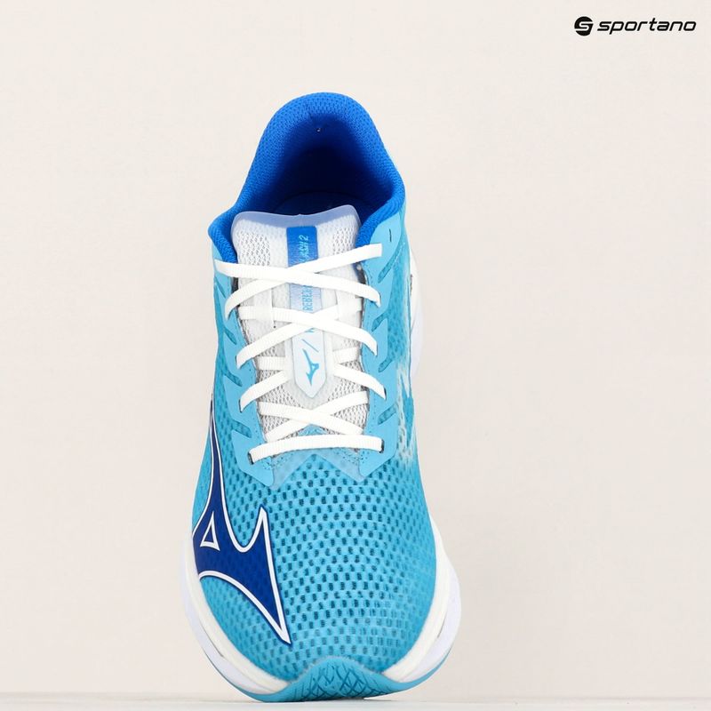 Pánska bežecká obuv Mizuno Wave Rebellion Flash 2 river blue/ mugen blue/white 11