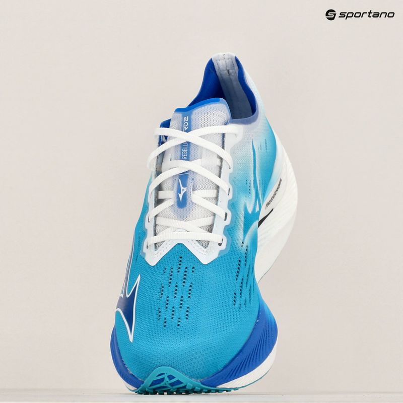 Pánska bežecká obuv Mizuno Wave Rebellion Pro 2 river blue/mugen blue/white 14